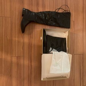 Charlotte Rousse knee boots - black